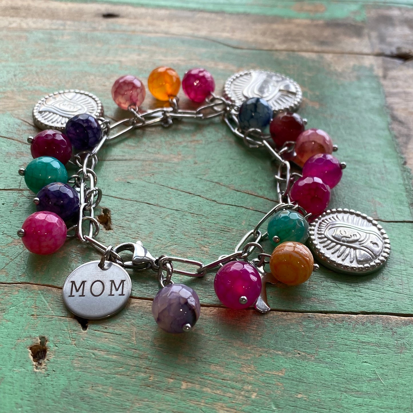 Fiesta Mom Charm Bracelet