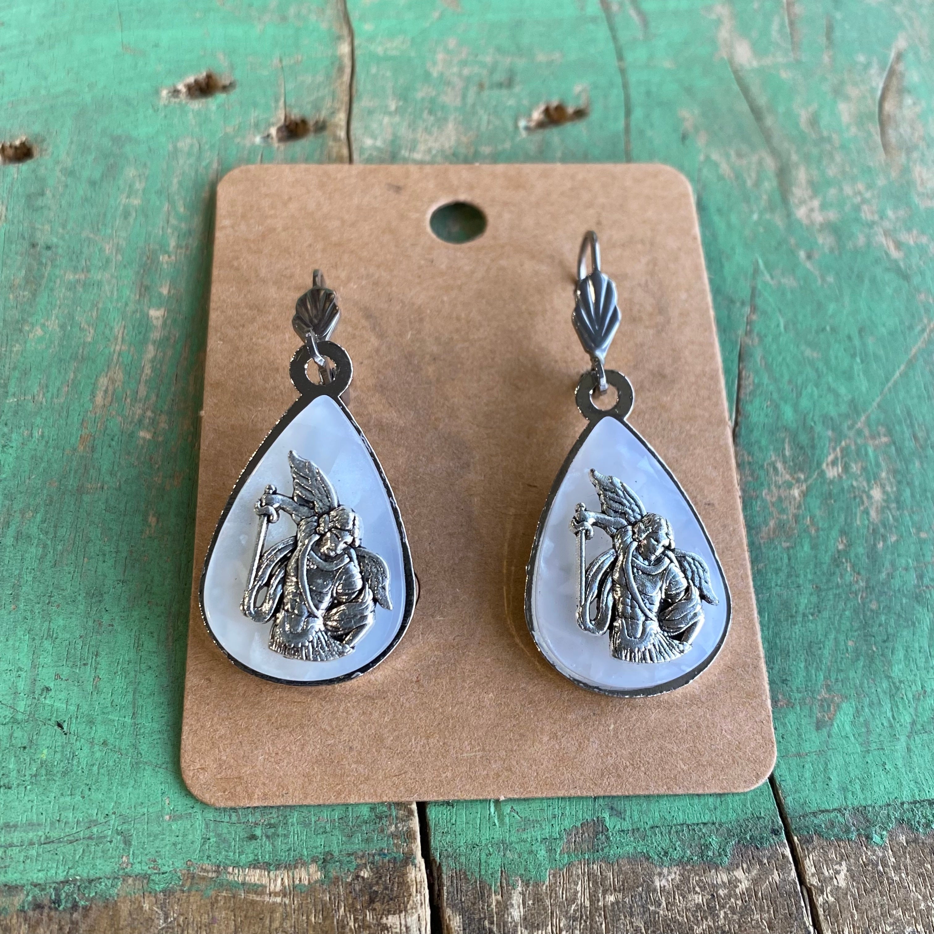 Elegant Saint Bracelets and Earrings