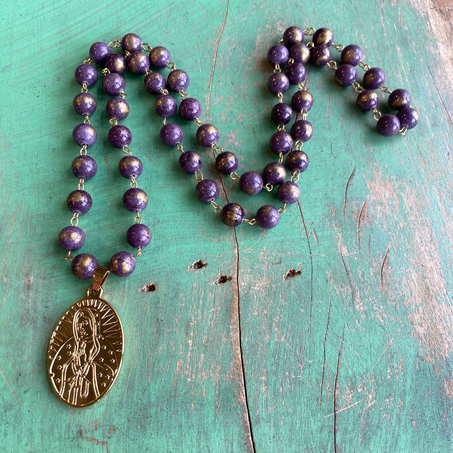 Purple Peace Necklace