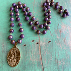 Purple Peace Necklace