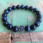 Blue Tiger Eye Bracelets
