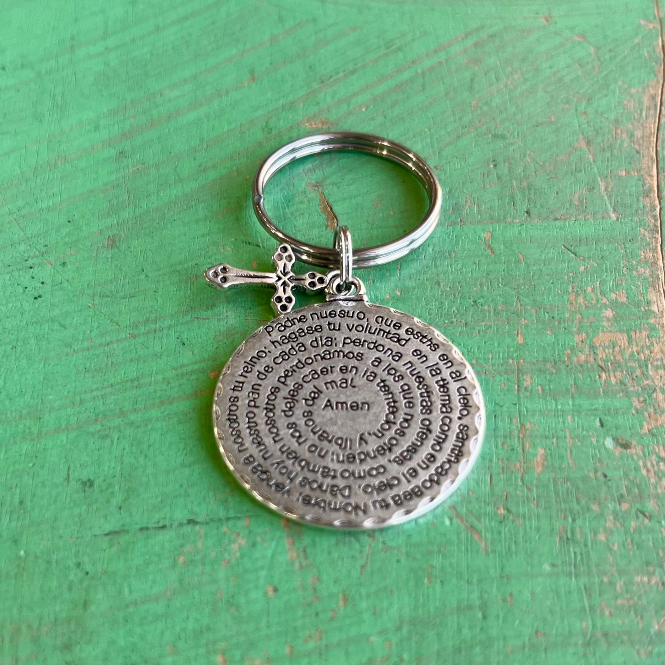 Padre Nuestro Keychain