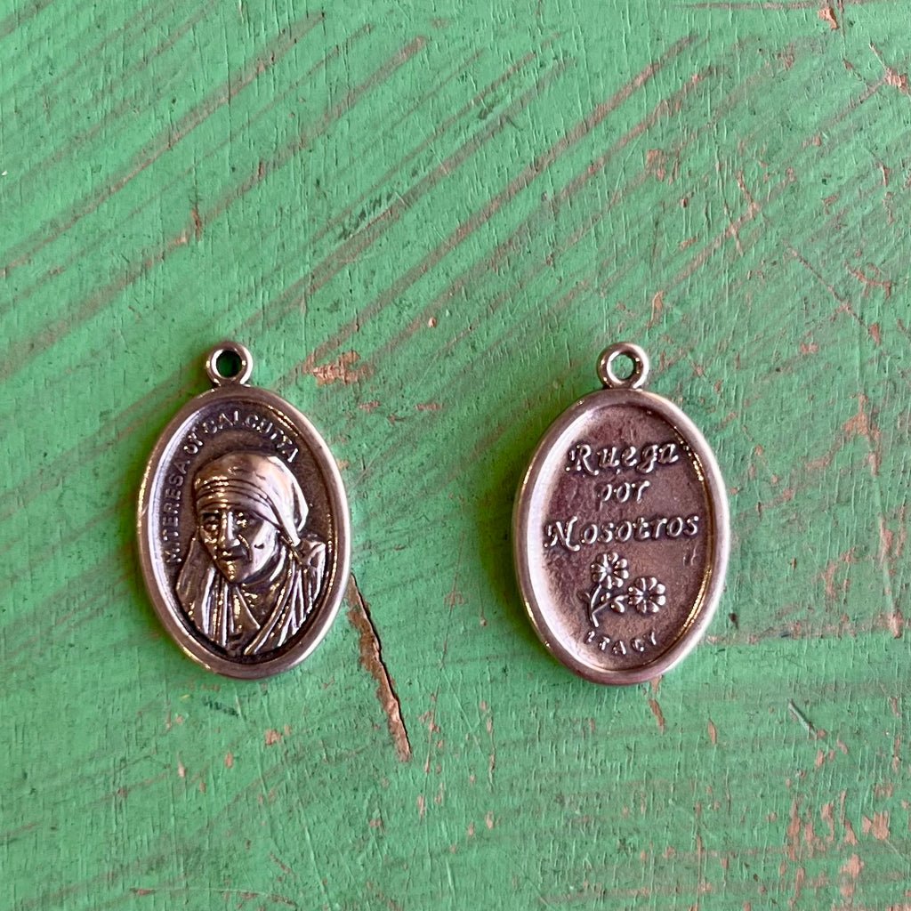 St Mother Teresa of Calcutta Sterling Silver Medal
