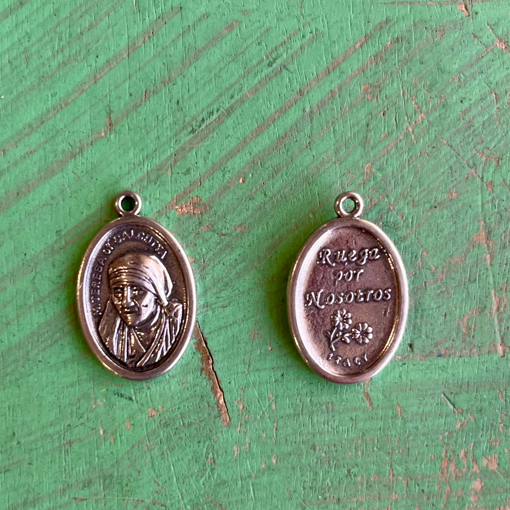 St Mother Teresa of Calcutta Sterling Silver Medal