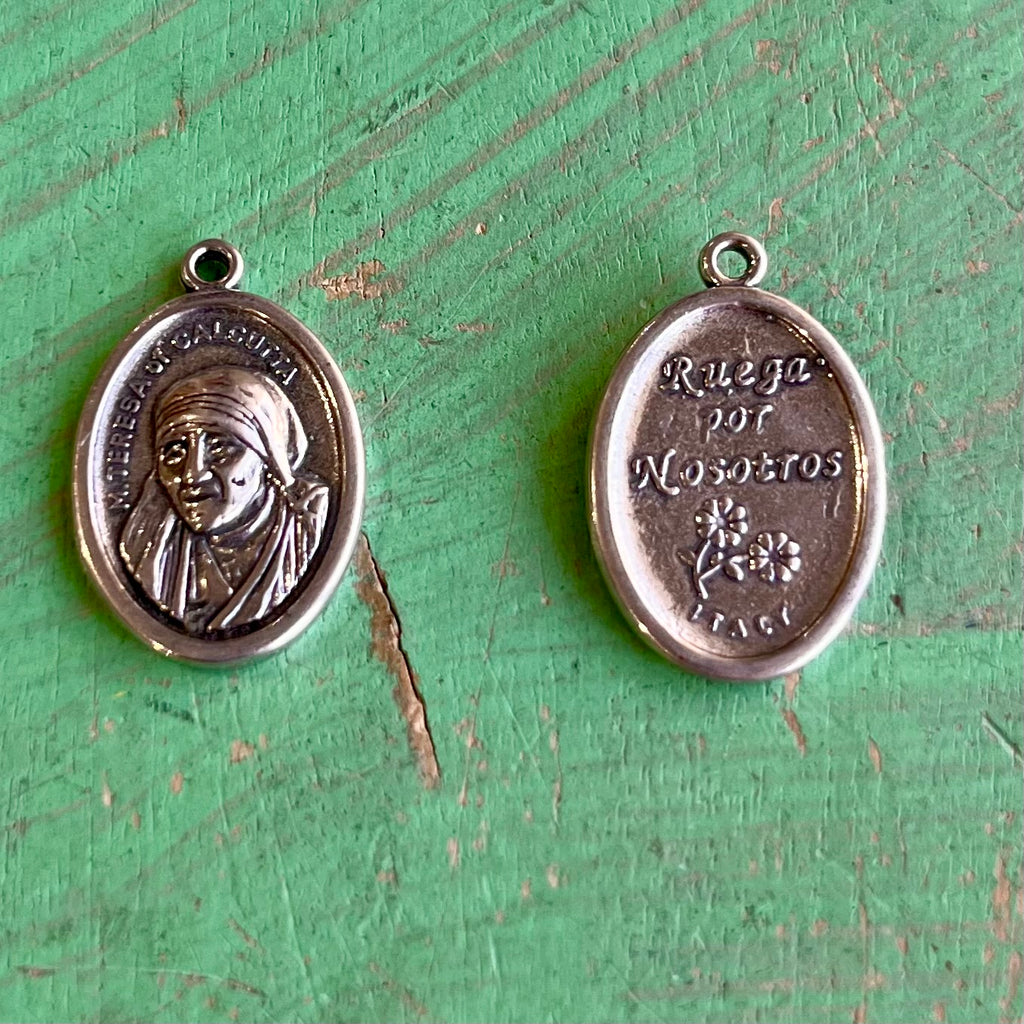 St Mother Teresa of Calcutta Sterling Silver Medal
