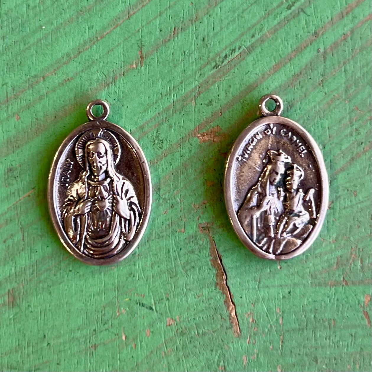 Scapular Sterling Silver Medal