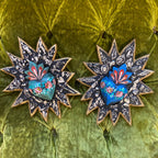 Sacred Heart Sun Burst Milagros