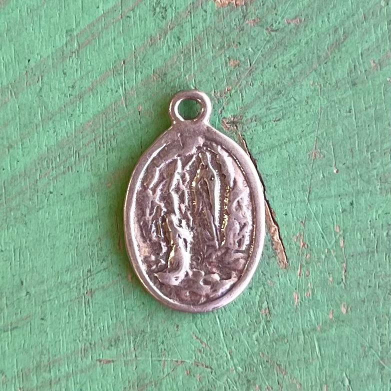 Our Lady of Lourdes Sterling Silver Medal