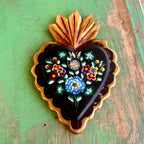 Hand Painted Corazon Uva