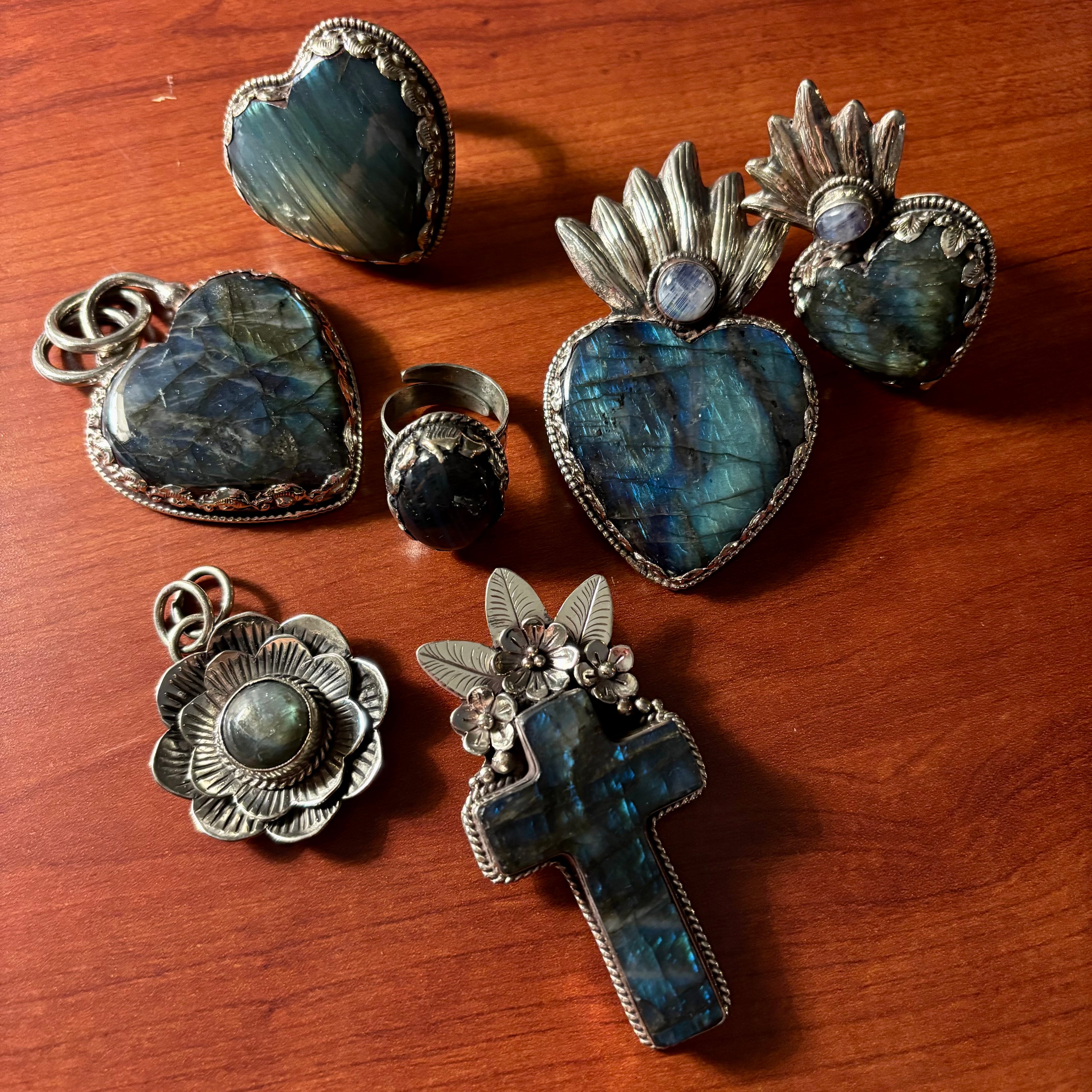 Labradorite Pendants