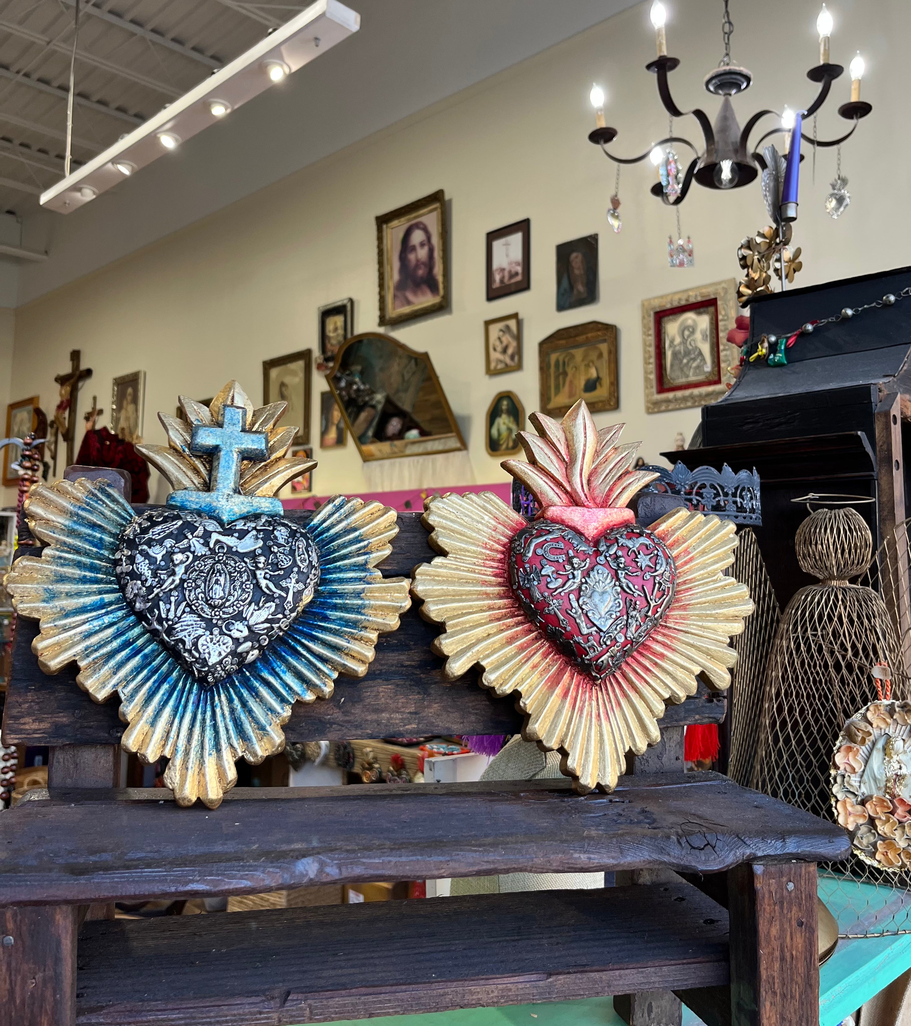 Milagros Corazon with Rays