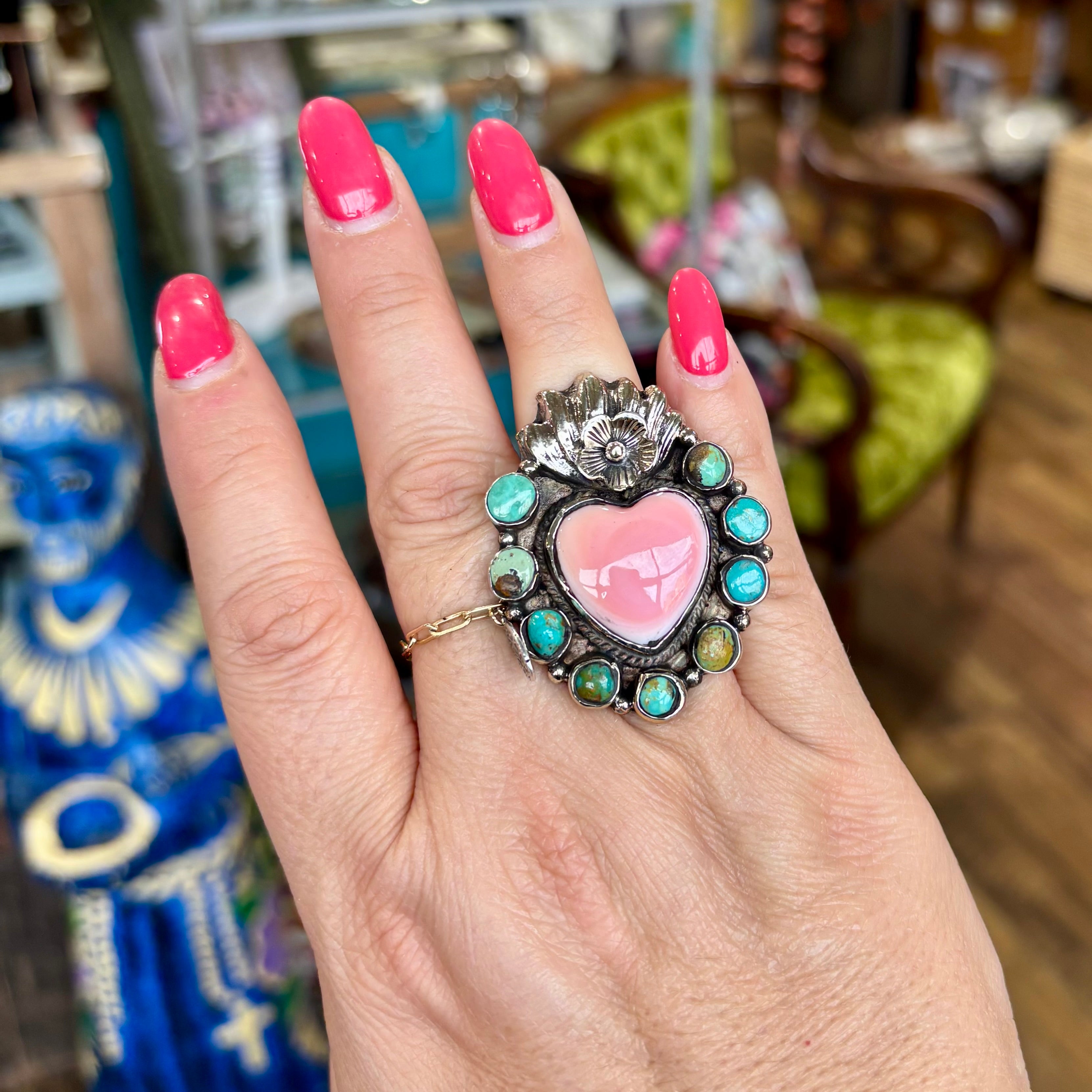 Blooming Sweetheart Necklace or Ring