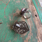 Pink Hearts on Fire Necklace or Ring