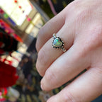 My Opal Heart Sterling Silver Ring