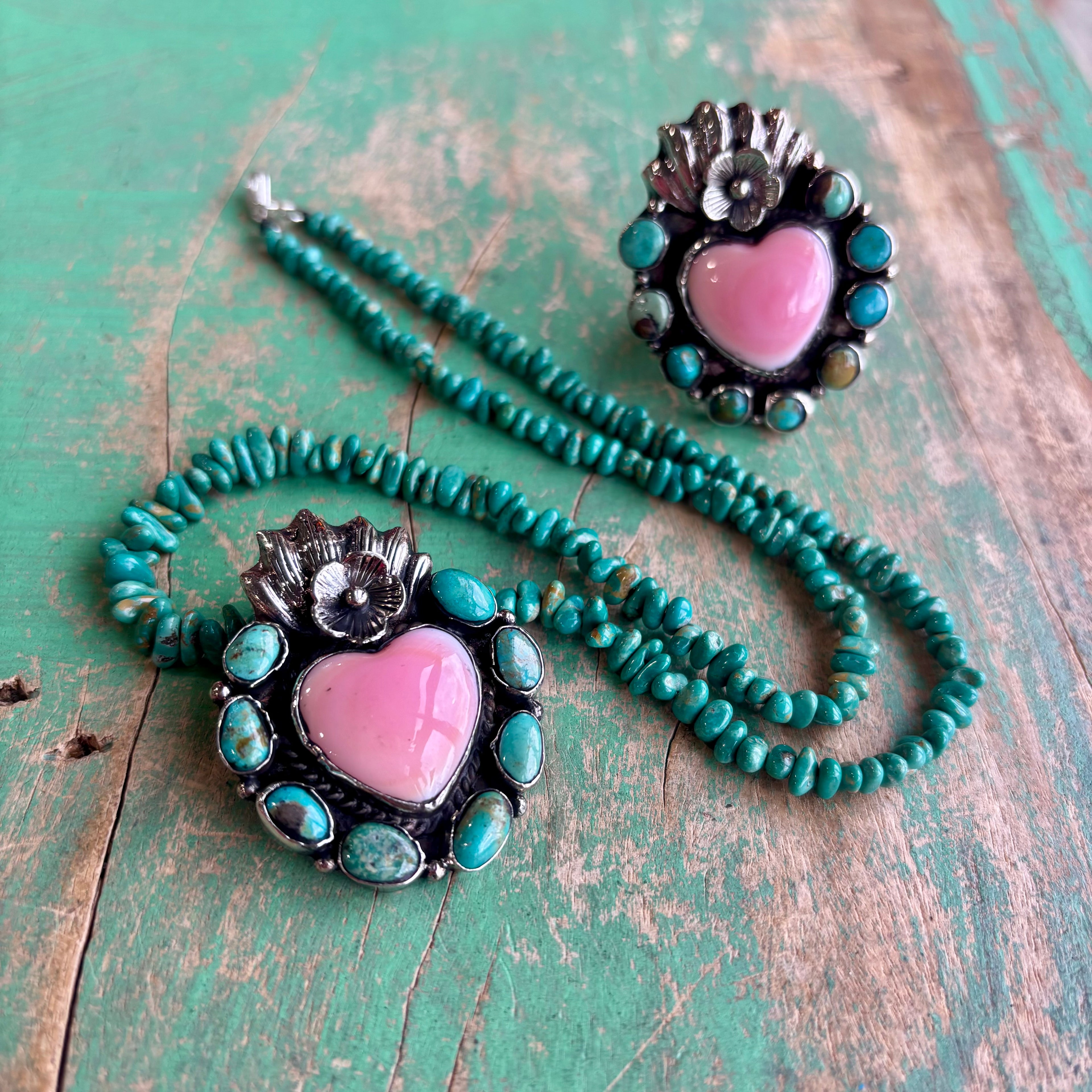 Blooming Sweetheart Necklace or Ring