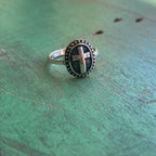 Sterling Silver Big Cross Ring