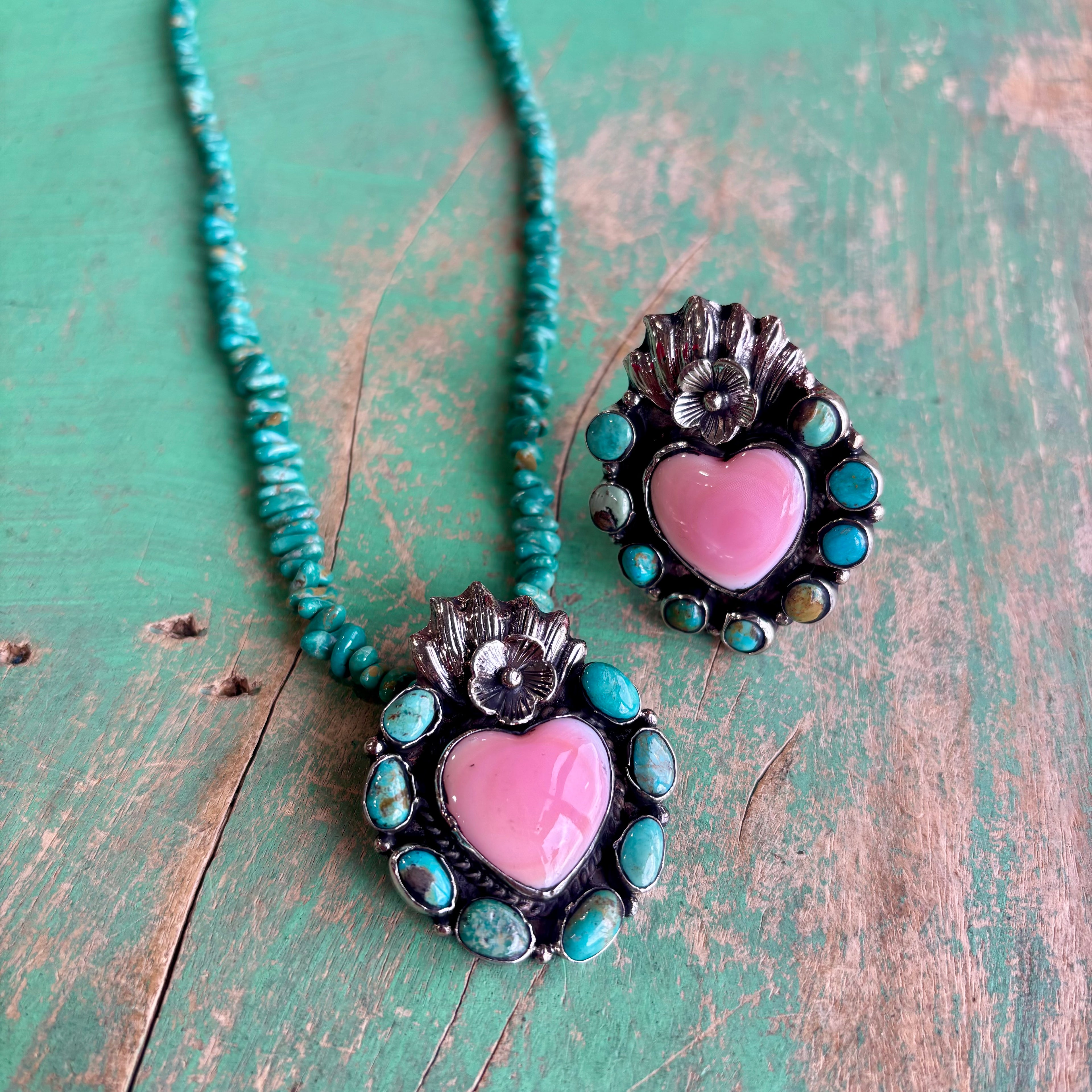 Blooming Sweetheart Necklace or Ring