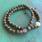Hematite St Benedict Bracelet
