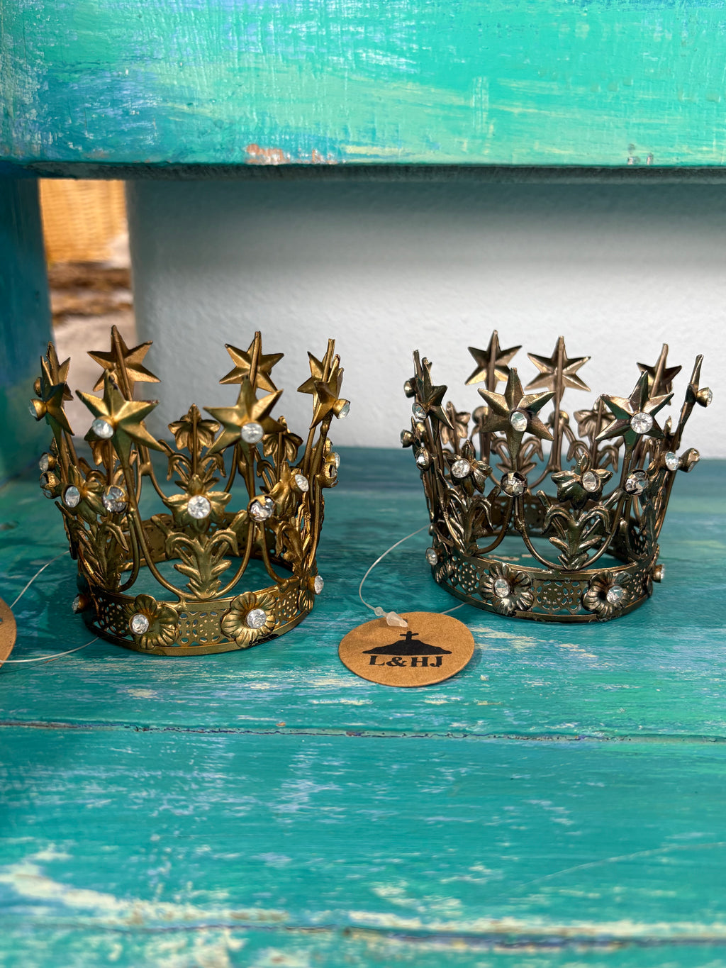 Small 3" Fancy Crown Stars