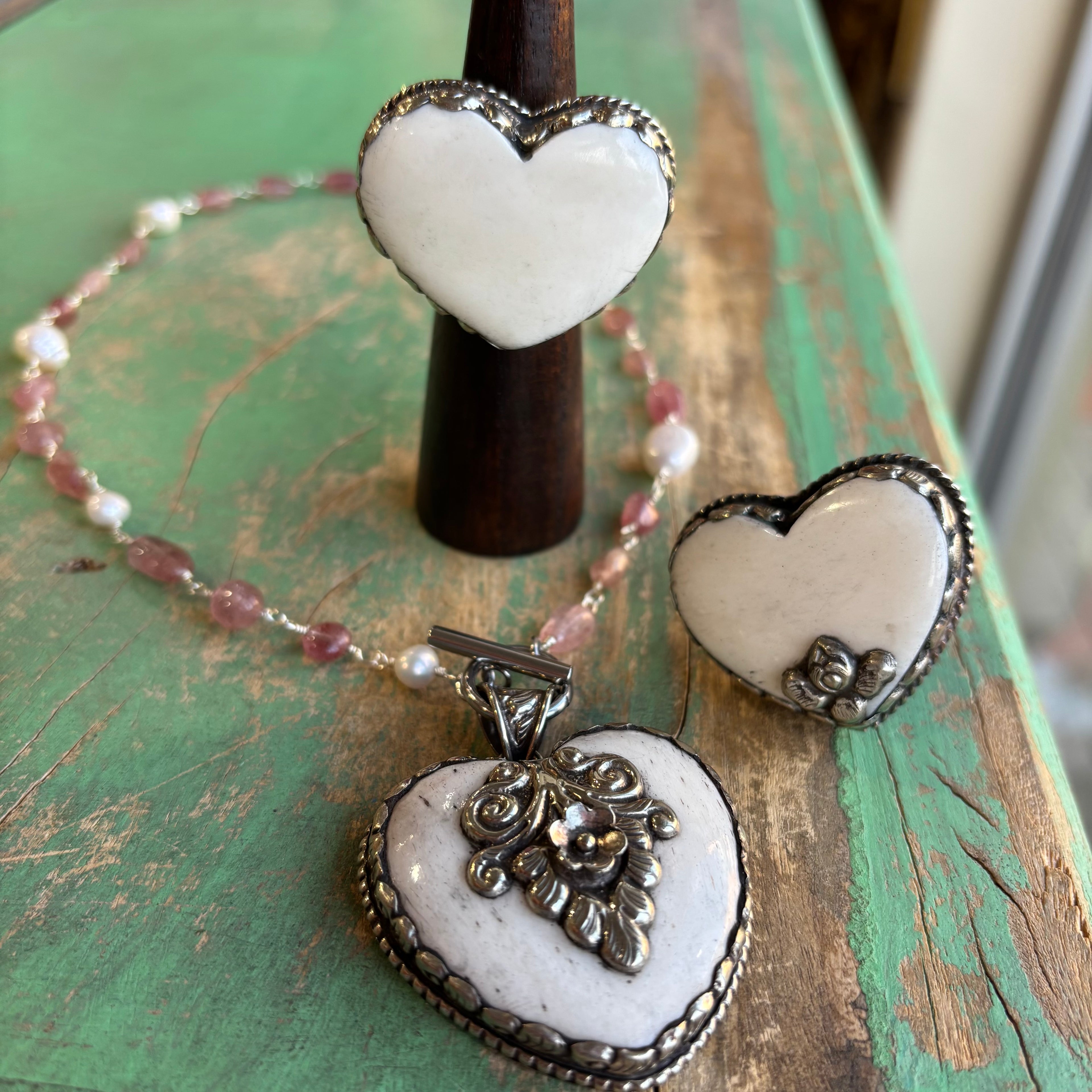 Victorian Valentine Necklace or Ring