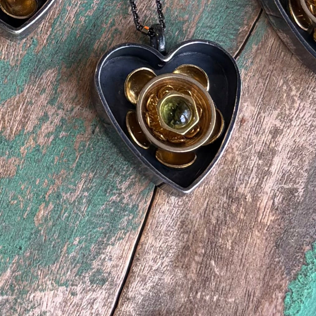 Blooming Heart Necklace