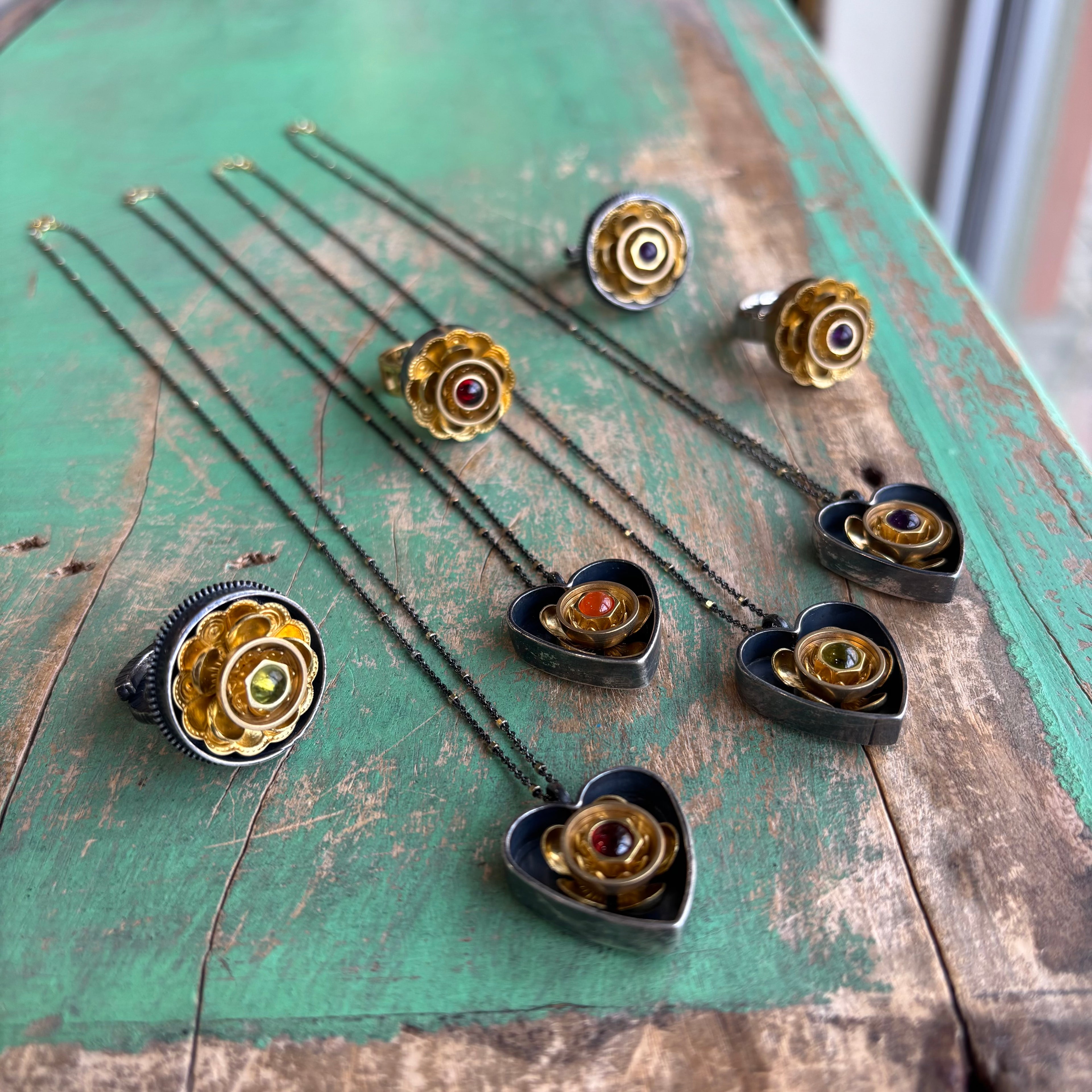 Blooming Heart Necklace