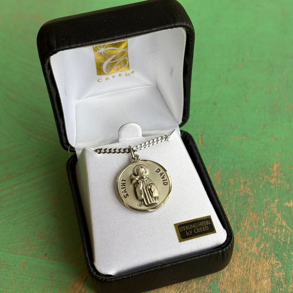 Sterling Silver St. David Medal