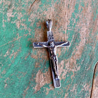 Sterling Silver 1 3/4” Crucifix