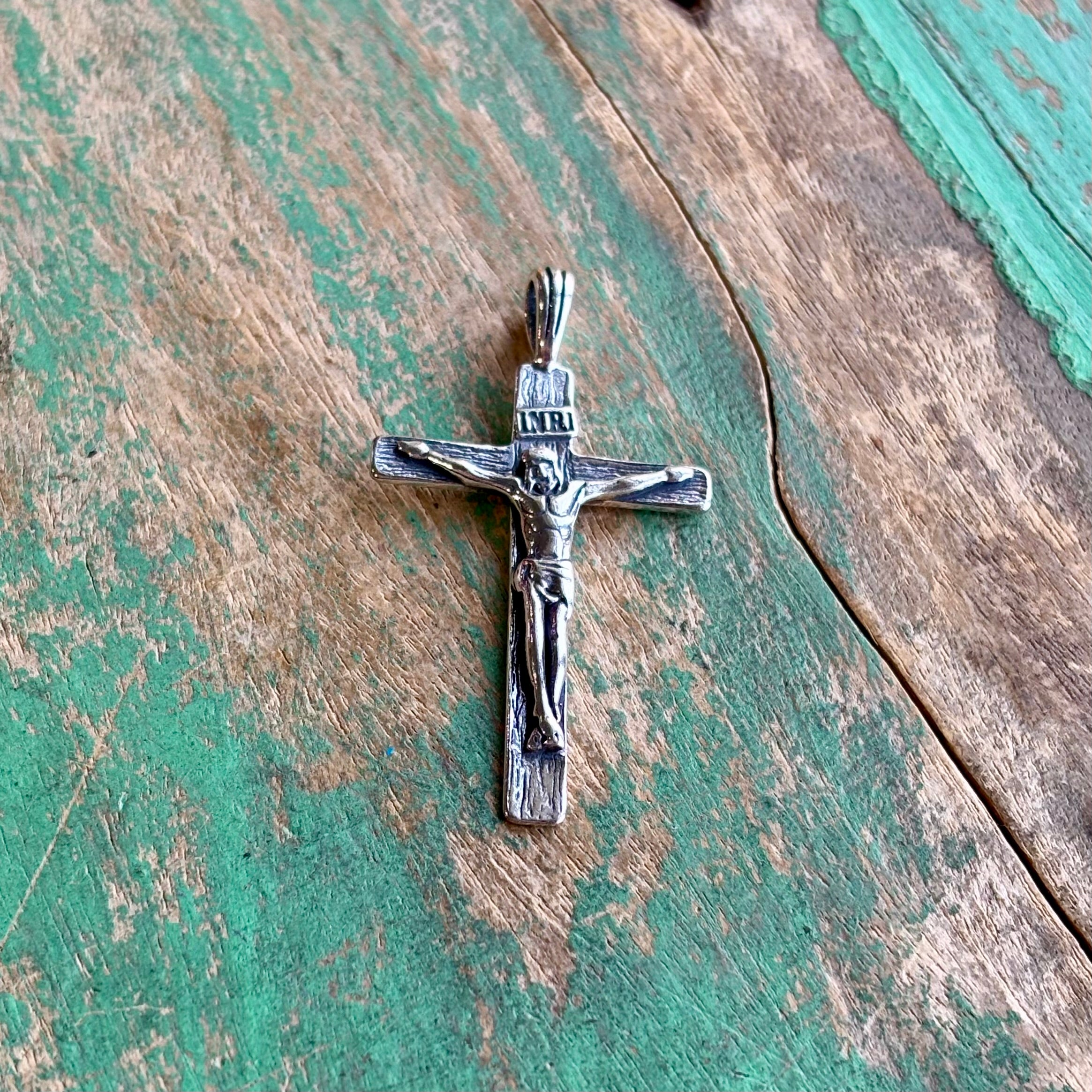 Sterling Silver 1 3/4” Crucifix