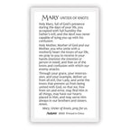 Laminated Mary and Jesus Prayer Cards