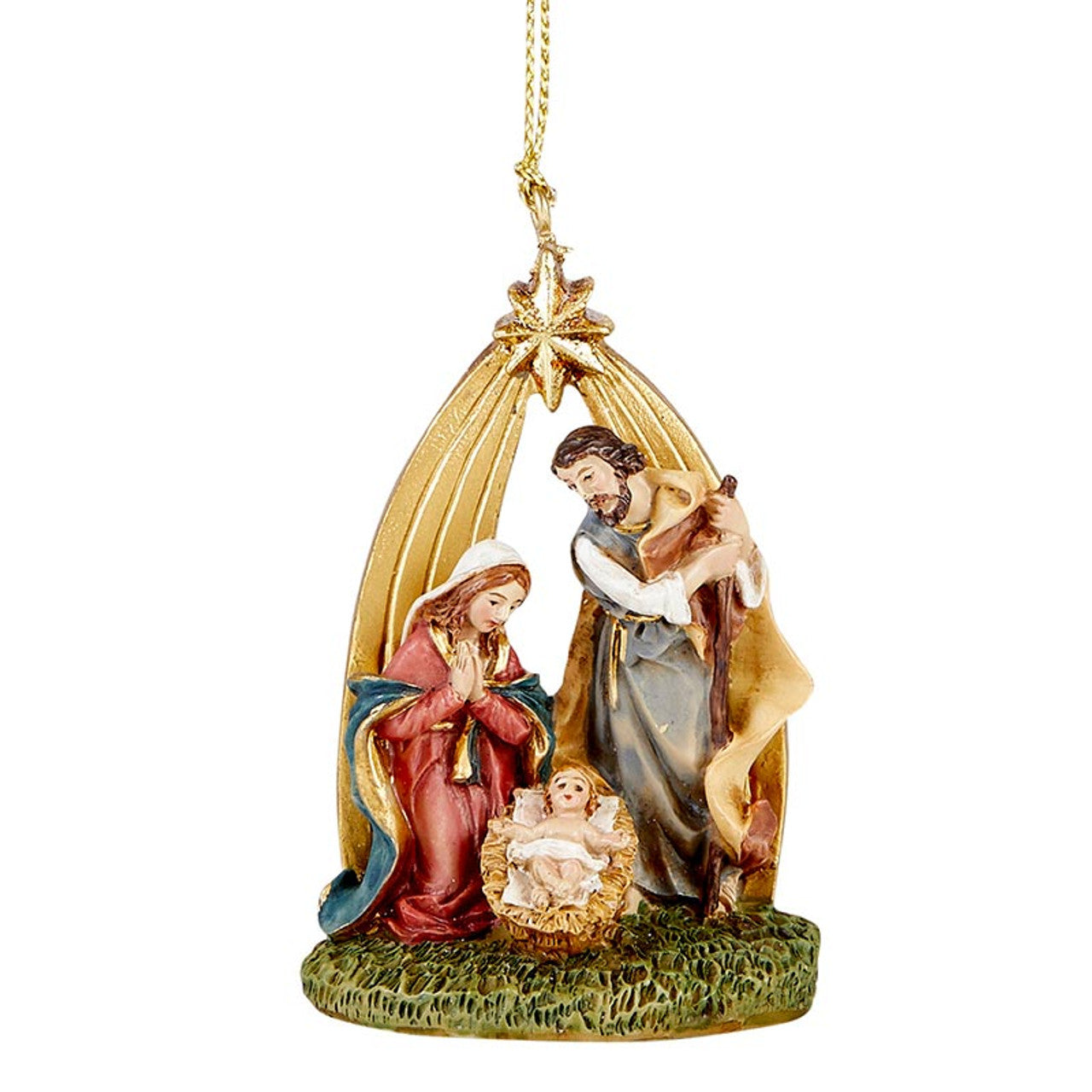 Mini Arch Nativity Ornament