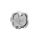 Sterling Silver Rose Pendant Necklace