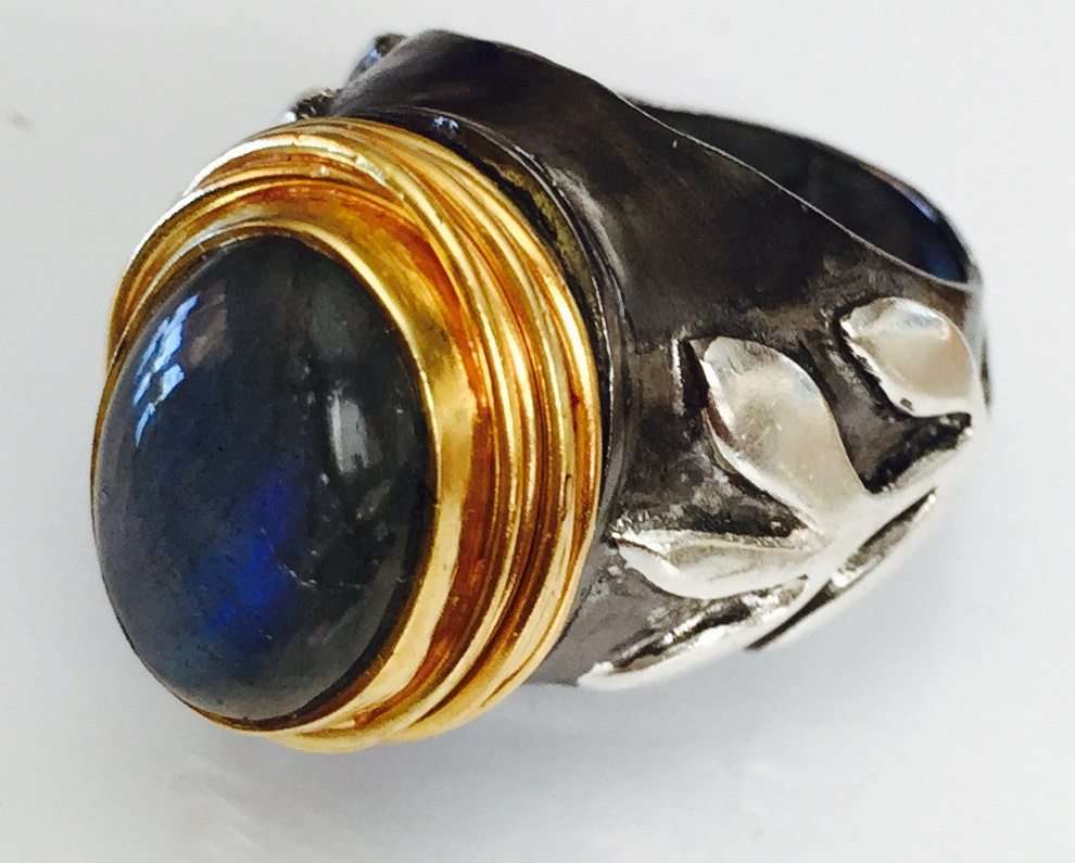 Stems And Gems Dome Ring