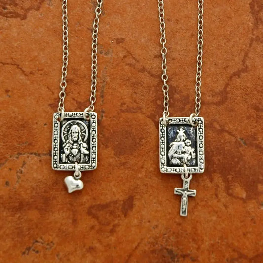 Sterling Silver Scapulars