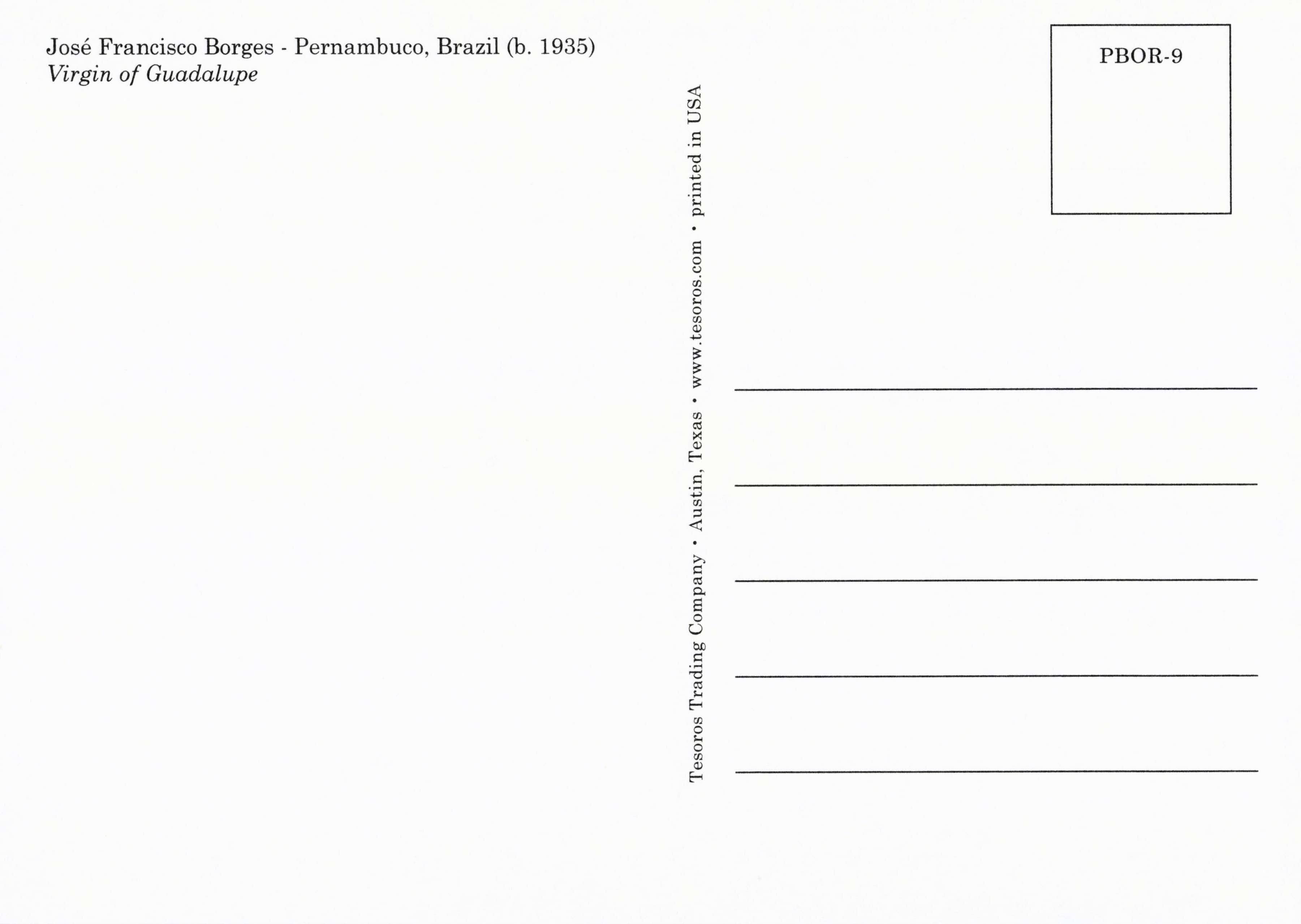 Black and White OLG Postcard