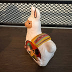 Peruvian Llama with Nativity Scene