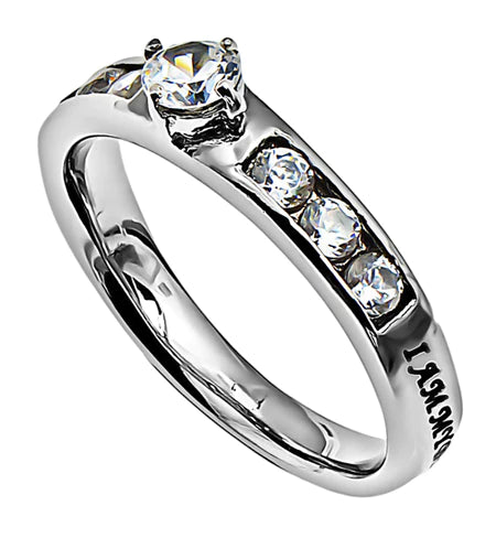 Princess Solitaire Ring "My Beloved"