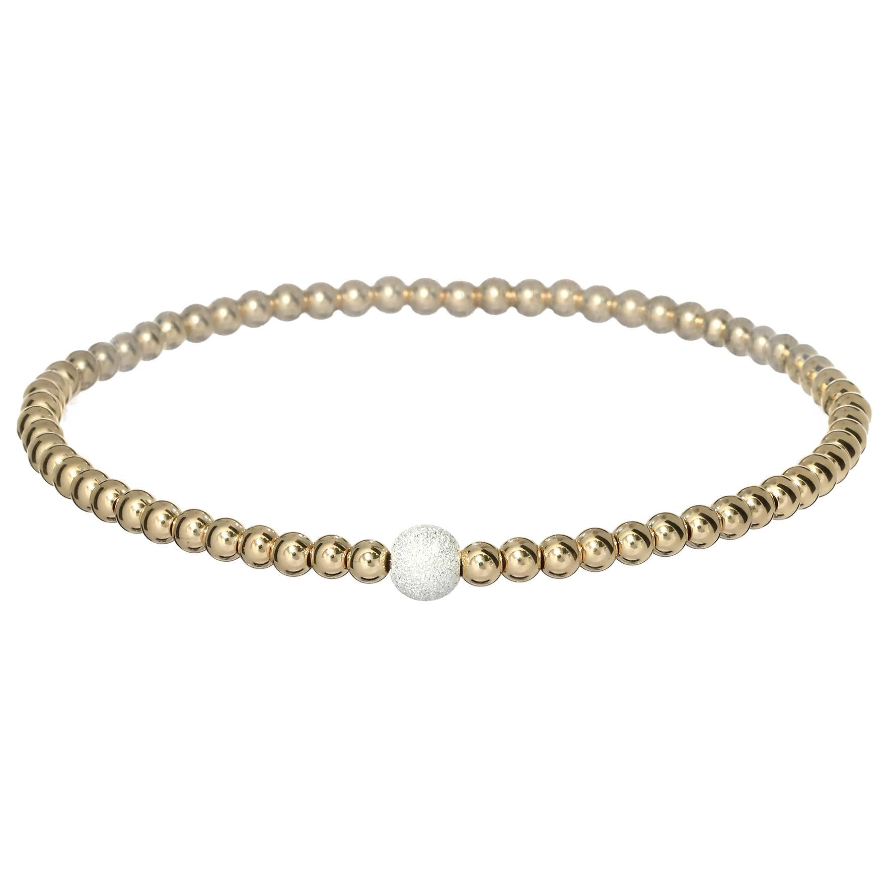 KATIE | Stretchy Anti-Tarnish 14K Gold Filled Bracelet