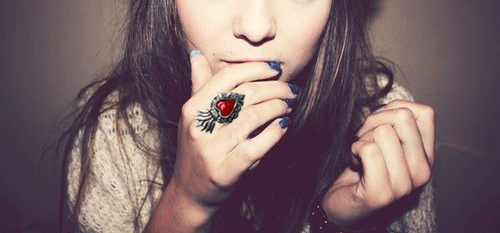 Sacred Heart style Ring