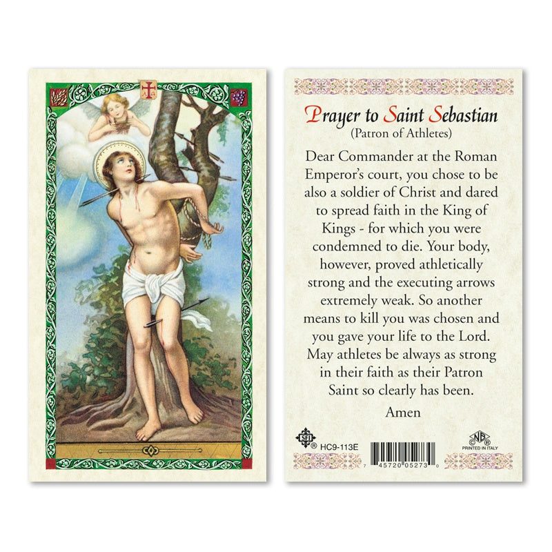 Laminated Saint Prayer Card