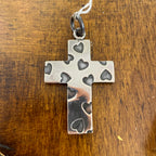 Sterling Silver 2” Crosses