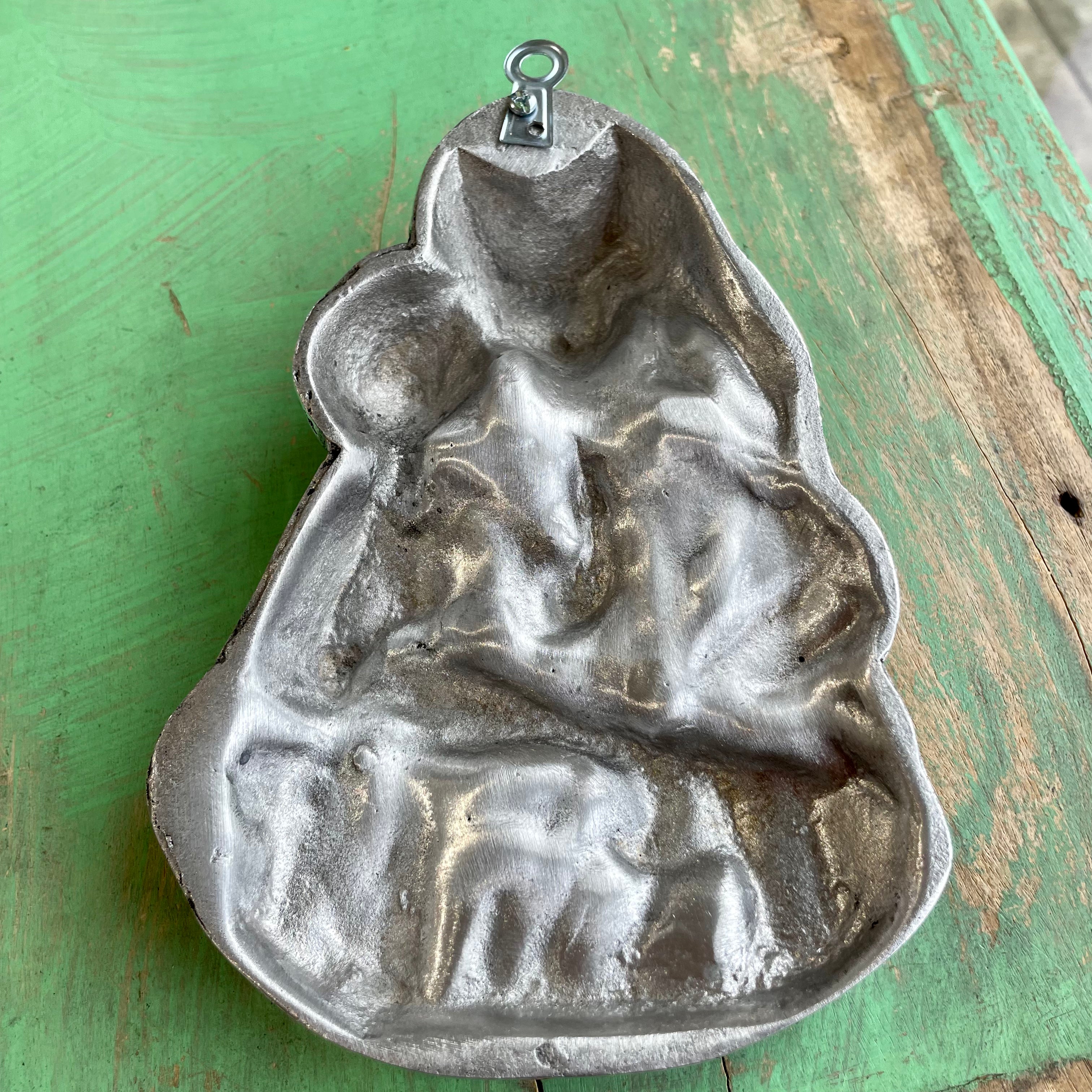 Pewter Madonna and Child