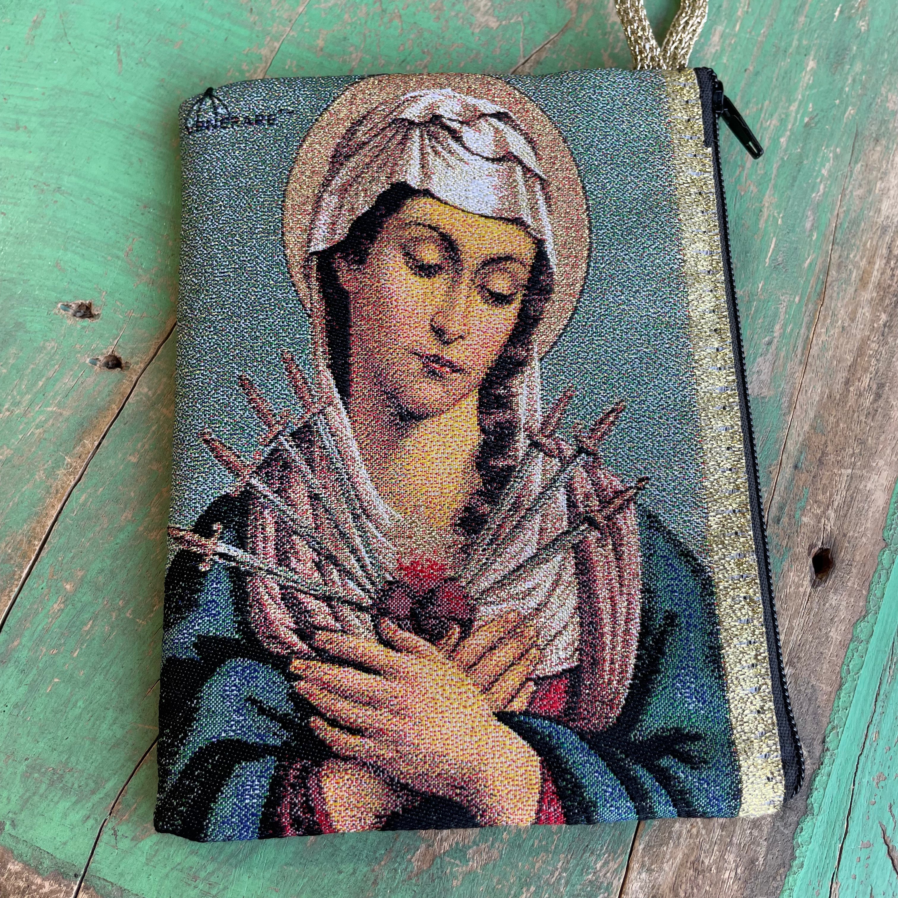 Large Rosary Pouches of Mary