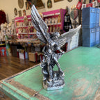 Silver Metal St Michael Statue