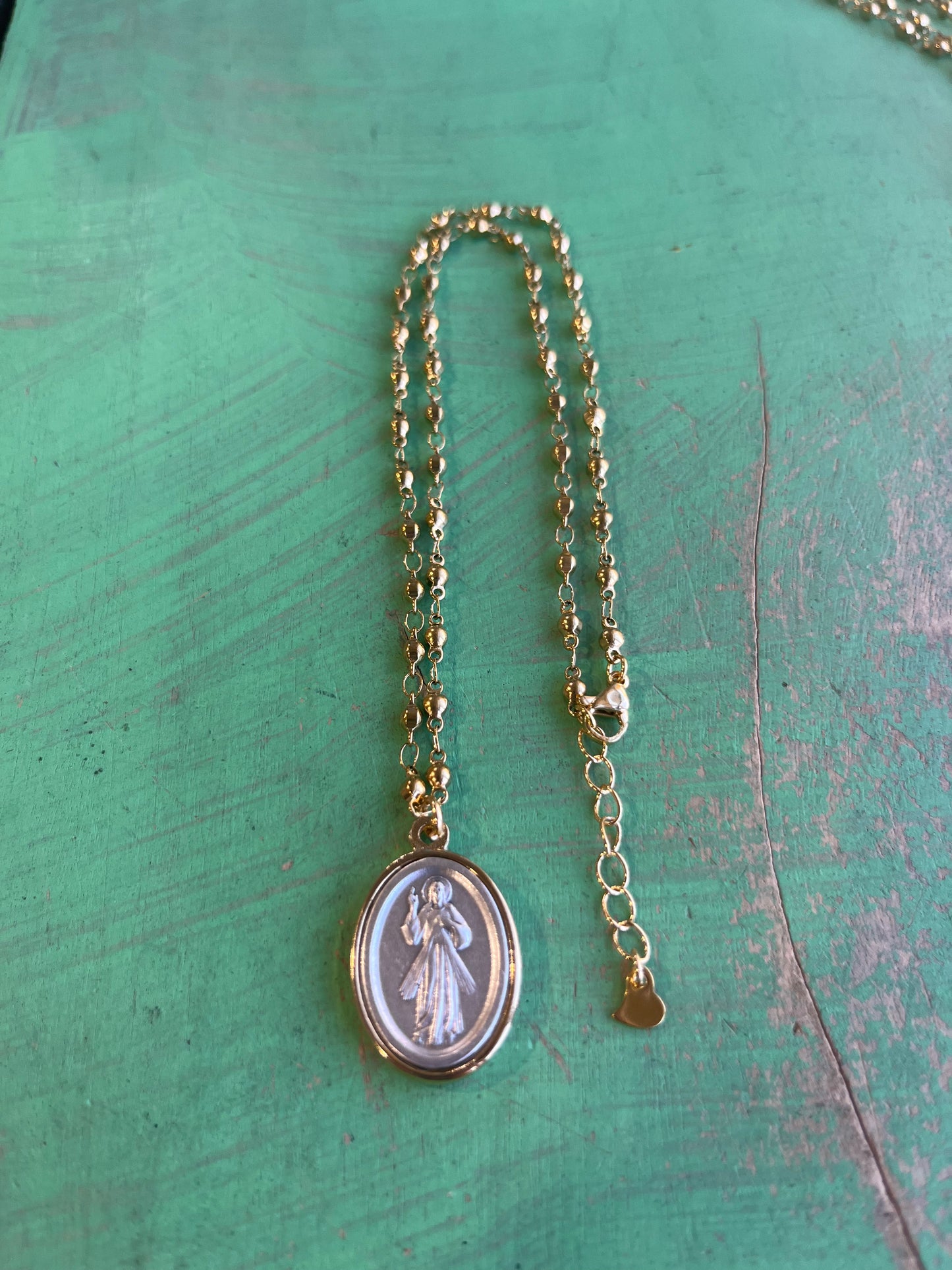 Miraculous Medal or Divine Mercy Necklace