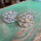 Round Crystal Box with Arras