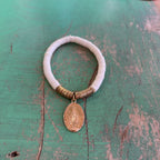 Miraculous Medal Heishi Bracelet