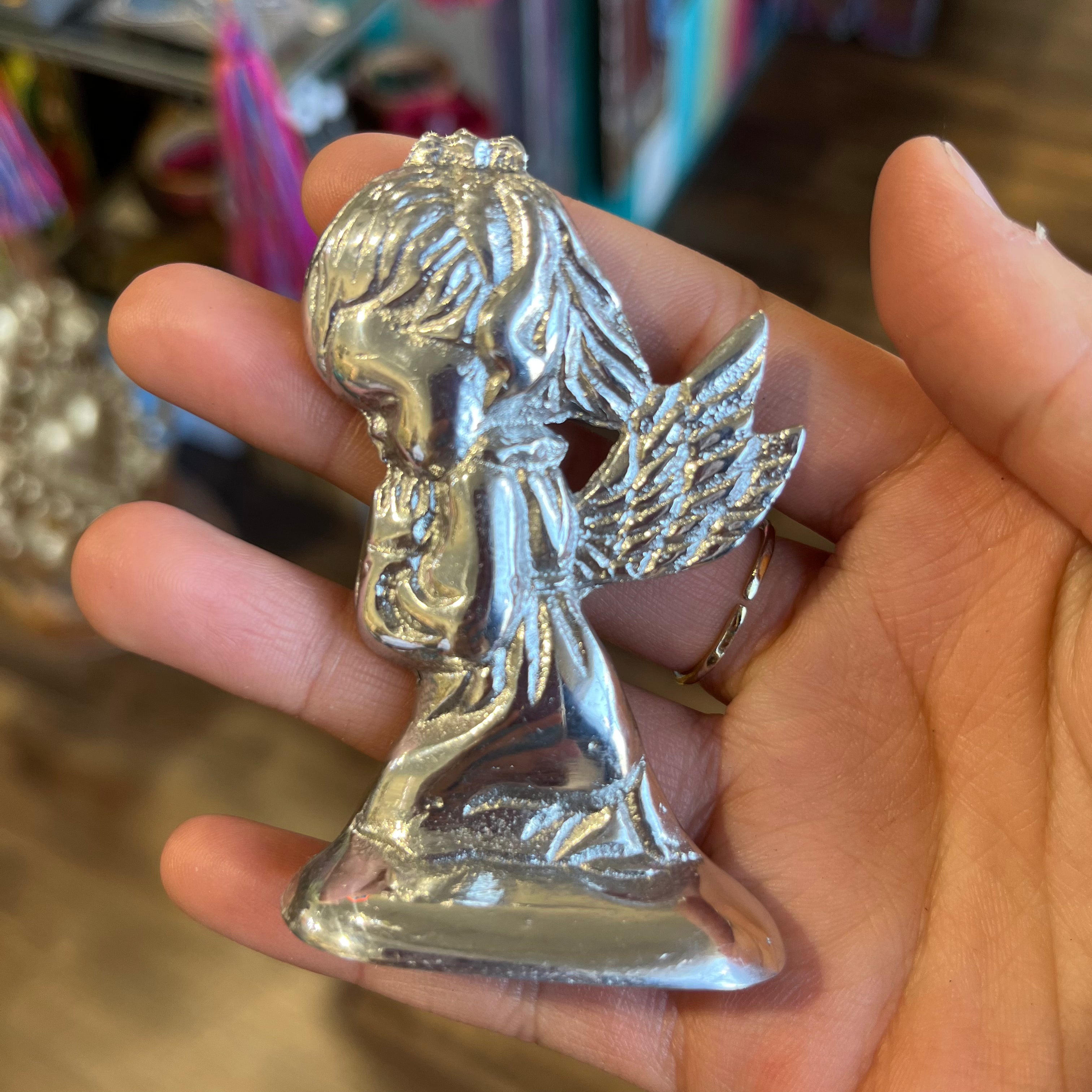Pewter Praying Angel