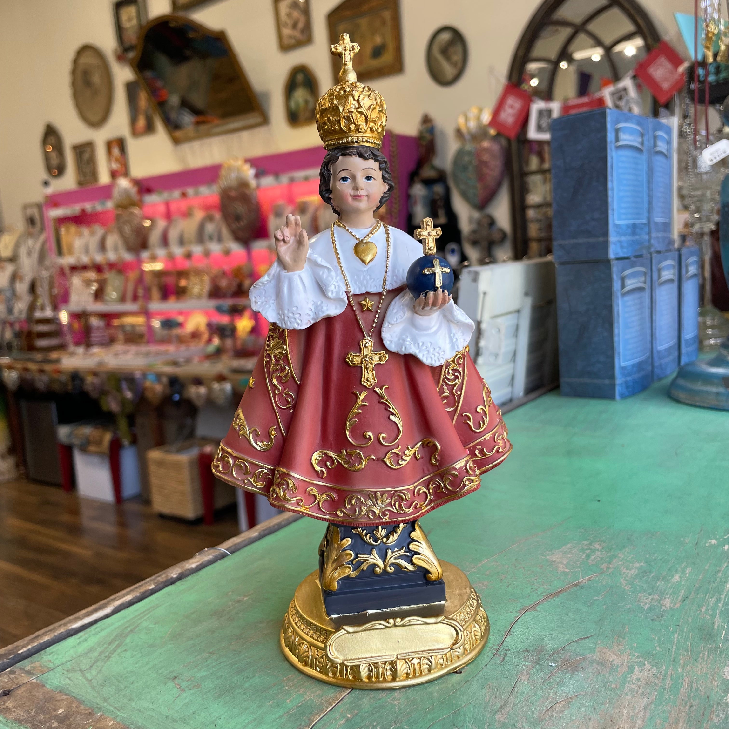Infant of Prague 8" Statue