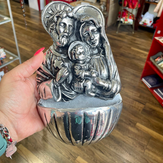 Pewter Holy Family Font